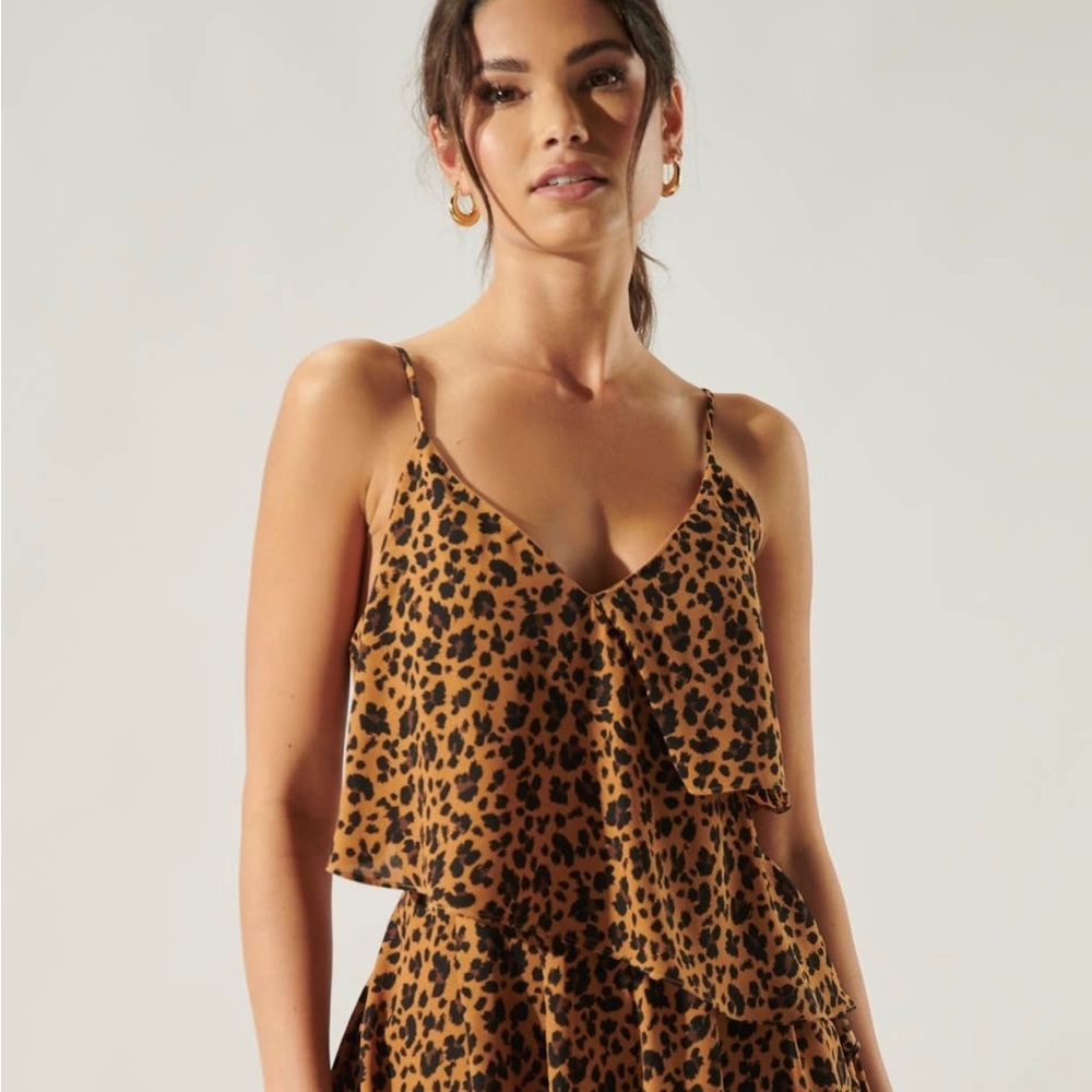 Leopard Romper